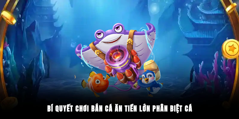 Bí quyết chơi bắn cá ăn tiền lớn phân biệt cá